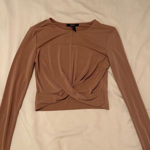 Long Sleeved Crop Top